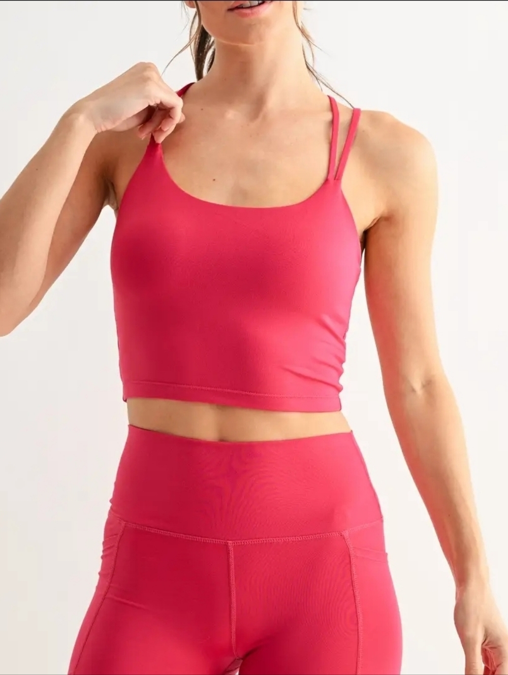Venice Cloud Light Criss-Cross Sports Bra